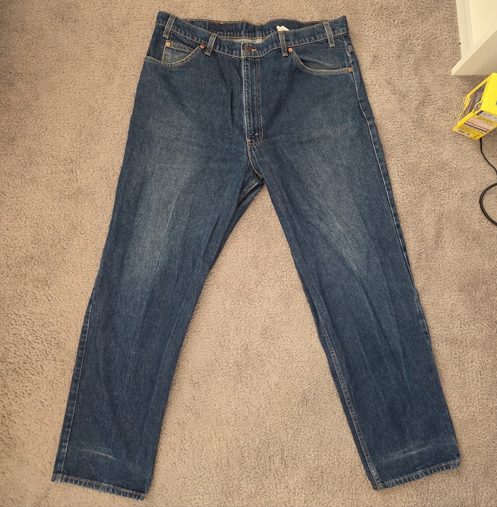 Vintage 90's Levis 601 White Tabs 40x32